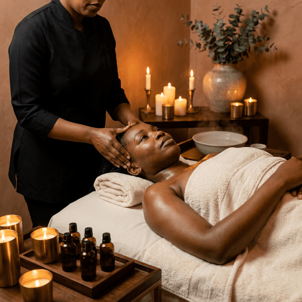 Bien-être — Spa, massages, soins relaxants et rituels de détente.